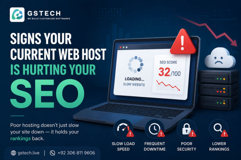 7 Signs Your Hosting is Hurting Your SEO | GSTech